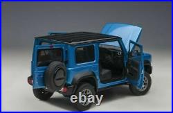 1/18 AUTOart Suzuki Jimny (JB74) LHD Brisk Blue Metallic/ Black Roof Model 78507