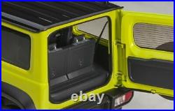 1/18 AUTOart Suzuki Jimny (JB74) LHD Kinectic Yellowith Black Roof Model Car 78506