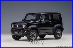 1/18 AUTOart Suzuki Jimny Sierra JB74 Bluish Black Pearl Model Car 78508