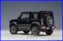 1/18 AUTOart Suzuki Jimny Sierra JB74 Bluish Black Pearl Model Car 78508