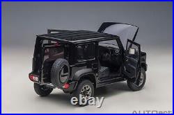 1/18 AUTOart Suzuki Jimny Sierra JB74 Bluish Black Pearl Model Car 78508