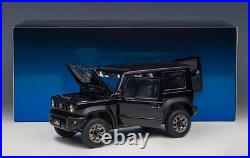 1/18 AUTOart Suzuki Jimny Sierra JB74 Bluish Black Pearl Model Car 78508