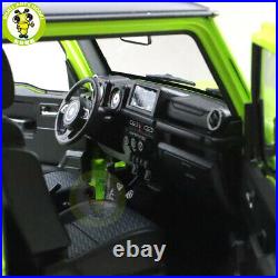 1/18 LCD Suzuki Jimny Sierra Suv Diecast Model Toy car Light Green