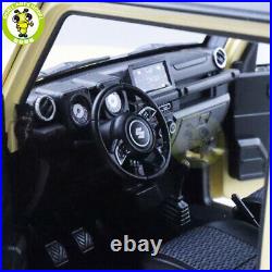 1/18 LCD Suzuki Jimny Sierra Suv Diecast Model Toy car Yellow