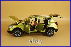1/18 SUZUKI S-CROSS SUV GREEN COLOR DieCast Model