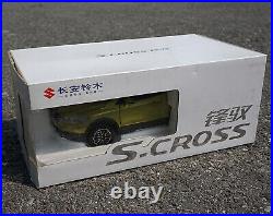 1/18 Scale Suzuki S-CROSS Green Diecast Car Model Toy Collection Gift NIB