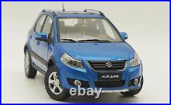 1/18 Scale Suzuki SX4 Blue Diecast Car Model Toy Collection Gift