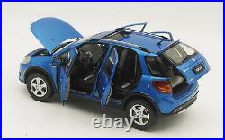 1/18 Scale Suzuki SX4 Blue Diecast Car Model Toy Collection Gift