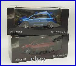 1/18 Scale Suzuki SX4 Blue Diecast Car Model Toy Collection Gift