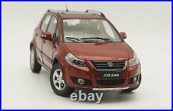 1/18 Scale Suzuki SX4 Red Diecast Car Model Toy Collection Gift