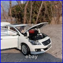 1/18 Suzuki Alivio White Color Diecast Model Car