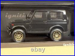 1/18 Suzuki Jimny Ja11 Black Rays A Lap-J16 Inch Ignition Model Ig1717