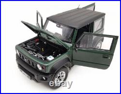 1/18 model for LCD-MODELS 2018 FOR Suzuki For Jimny For Sierra SUV Forest green