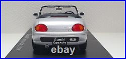 1/24 Hachette 1991 SUZUKI CAPPUCCINO SILVER withCase diecast car model Approx 6