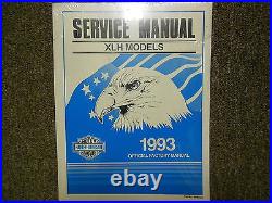1993 Harley Davidson XLH Models Service Repair Shop Manual Factory OEM Brand New