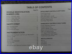 1998 Harley Davidson Police Model Owners Owner Operators Manual FACTORY