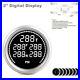 2 Digital Display Car Batteries Temp Pneumatic Shock Absorber Barometer 1/8NPT