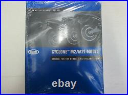 2002 Buell Cyclone M2 M2L Models Service Shop Repair Manual Factory NEW Book
