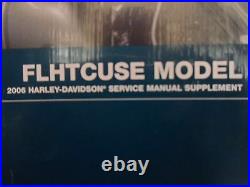 2006 Harley Davidson FLHTCUSE Models Service Repair Shop Manual Supplement OEM x