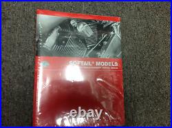 2007 Harley Davidson Softail Models Service Shop Manual Set W Parts Electrical B