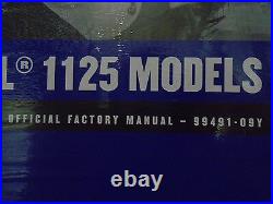 2009 Buell 1125R 1125 R Model Service Shop Repair Workshop Manual Set W Electric