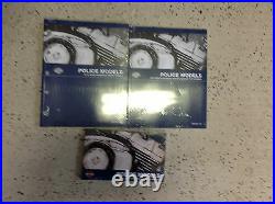 2013 Harley Davidson POLICE MODELS Parts & Owners Manual + Supplement Manual NEW