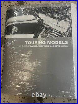 2017 Harley Davidson Touring Models Electrical Diagnostic Service Shop Manual NE