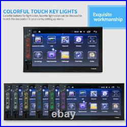 7Inch Car MP5 DVD Player GPS Radio 2 DIN Stereo Touch Screen USB/TF Android6.0