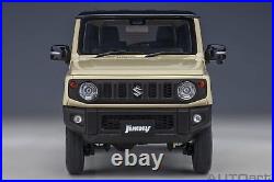 AUTOart 1/18 Suzuki Jimny JB64 Ivory Metallic / Black Roof Die-cast model car