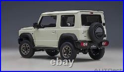 AUTOart 1/18 Suzuki Jimny Sheller JB74 White Pearl model car 78511 New