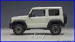 AUTOart 1/18 Suzuki Jimny Sheller JB74 White Pearl model car 78511 New