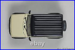 AUTOart 118 Suzuki Jimny Sheller JB74 Ivory Metallic/Black Roof model car 78510