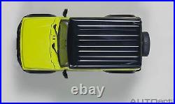 AUTOart 118 Suzuki Jimny Sheller JB74 Yellow / Black Roof model car 78506 New