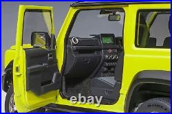 AUTOart 118 Suzuki Jimny Sheller JB74 Yellow / Black Roof model car 78506 New