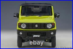 AUTOart 78501 SUZUKI JIMNY JB64 1/18 MODEL CAR KINETIC YELLOW / BLACK ROOF