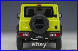 AUTOart 78506 SUZUKI JIMNY JB74 1/18 MODEL CAR KINETIC YELLOW / BLACK ROOF