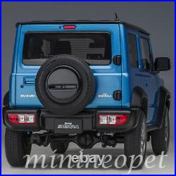 AUTOart 78507 SUZUKI JIMNY JB74 1/18 MODEL CAR BLACK ROOF / BRISK BLUE METALLIC