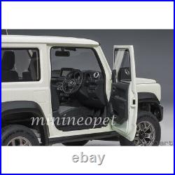 AUTOart 78511 SUZUKI JIMNY JB74 1/18 MODEL CAR PURE WHITE METALLIC