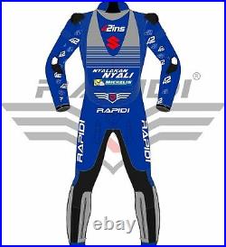 Alex Rins Suzuki Ecstar 2020 Model Motogp Motorbike Racing Leather Suit