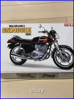 Aoshima Suzuki GSX400EII 1981 1/12 Bike Model Kit #18614