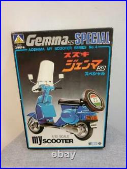 Aoshima Suzuki Gemma 50 Special 1/12 My Scooter Series 4 Model Kit #16448