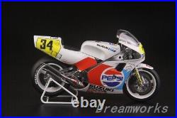 Award Winner Built Fujimi 1/12 Suzuki RGV-Gamma XR74 Pepsi +Cowling Stand+Pipe