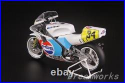 Award winner Built Fujimi 1/12 Suzuki RGV-Gamma XR74 MotoGP Pepsi +Pipes +PE