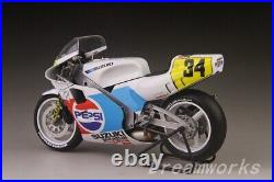 AwardWinner Built 1/12 Suzuki RGV-Gamma XR74 Pepsi +Cowling Stand+Outline+Pipe