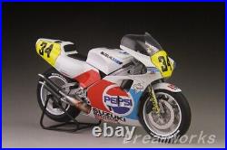 AwardWinner Built 1/12 Suzuki RGV-Gamma XR74 Pepsi +Cowling Stand+Outline+Pipe