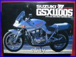 BIG Suzuki GSX1100S Katana 1980 1/8 Doyusha Motorcycle Model Kit Japan Rare