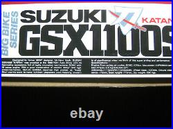 BIG Suzuki GSX1100S Katana 1980 1/8 Doyusha Motorcycle Model Kit Japan Rare