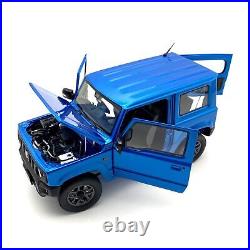 BM CREATIONS 18B0019 1/18 Suzuki Jimny JB64 2018 Metallic Blue RHD Model Car