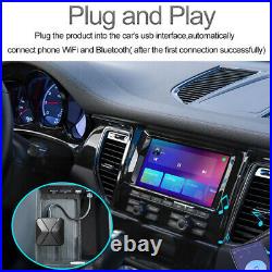 Car 5G WIFI GPS Navi Player Wireless CarPlay Bluetooth Dongle Adapter For IOS