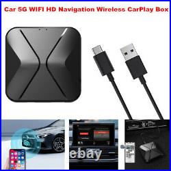Car 5G WIFI Navi Player Wireless CarPlay Box Bluetooth Dongle Adapter for IOS